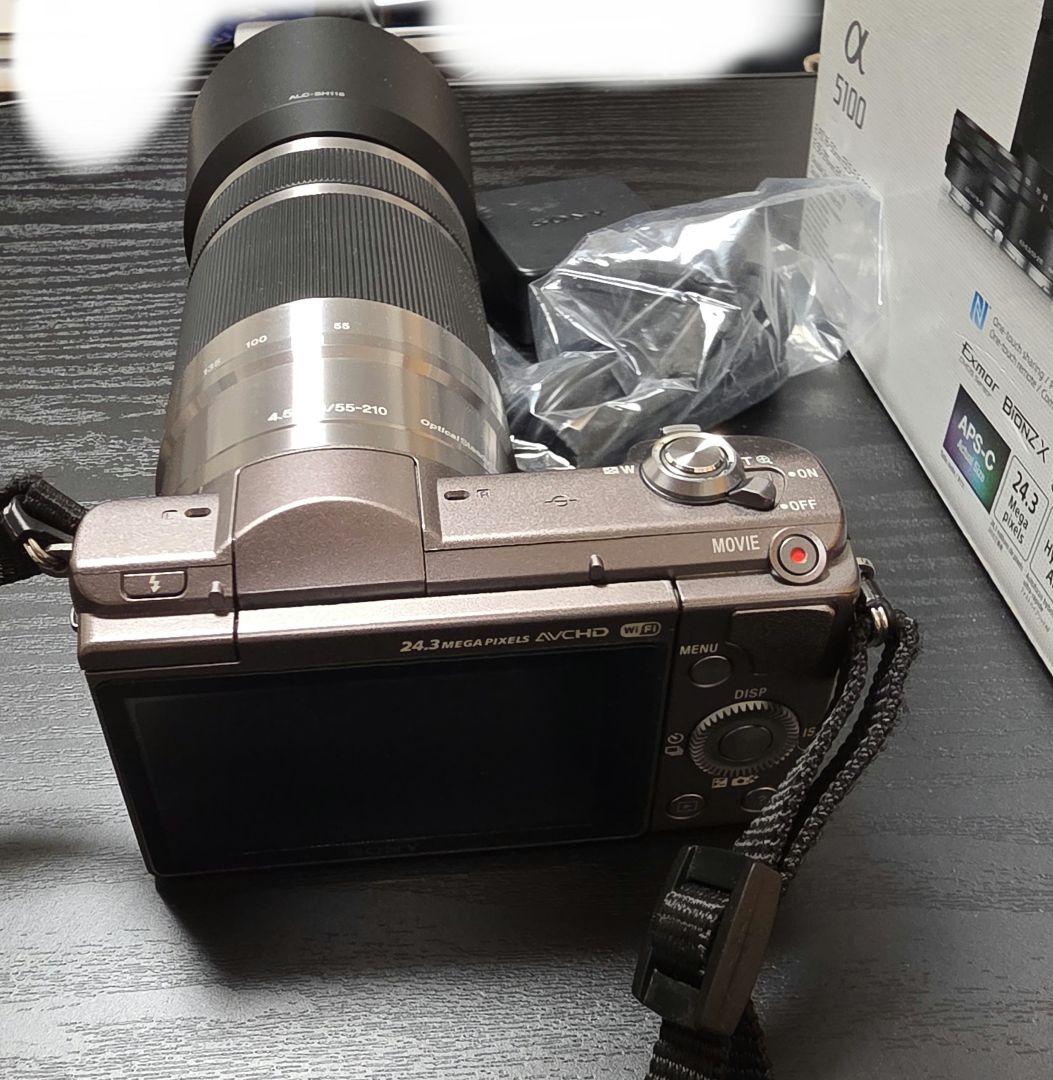 SONY α5100(ILCE-5100Y)、E 55-210mmレンズ