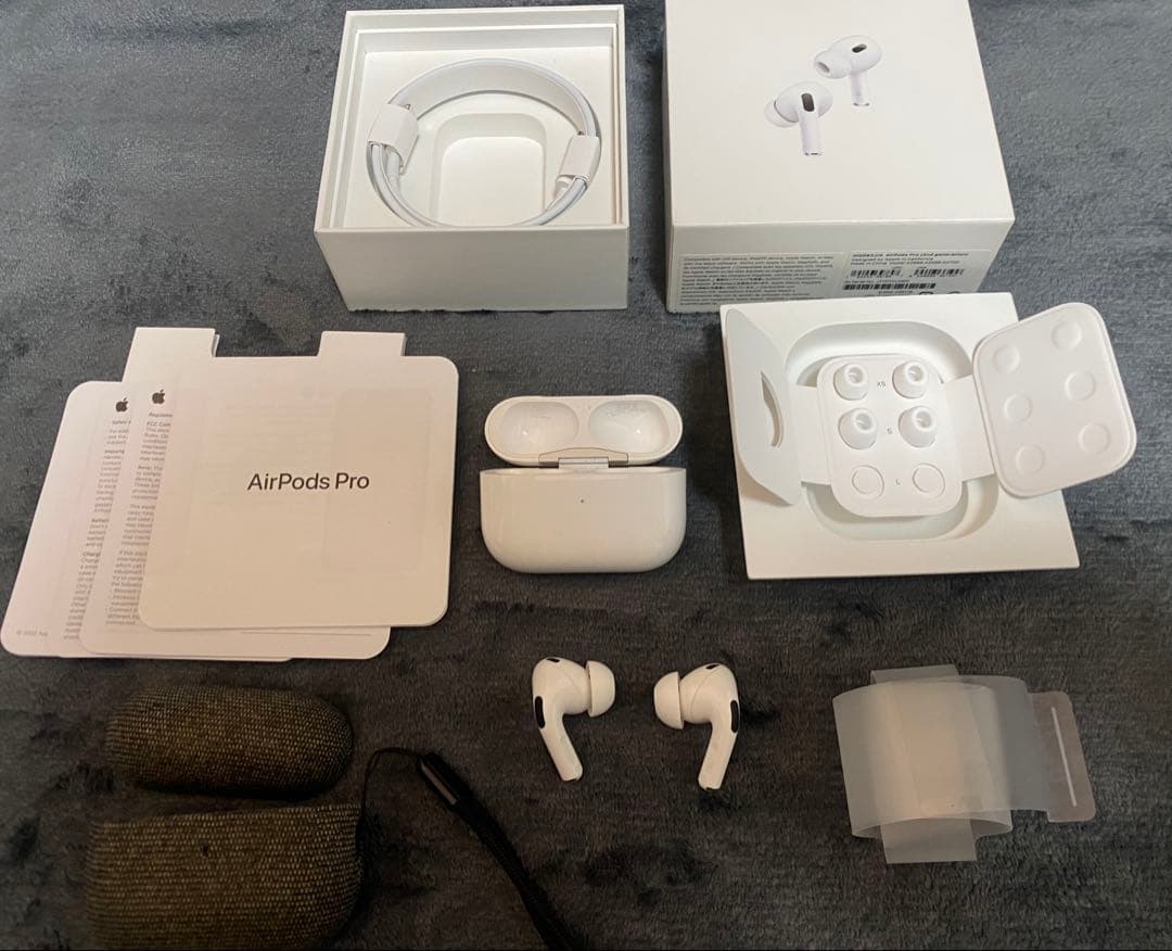 AirPods Pro 第2世代 Lightning 箱付属品あり 動作確認済