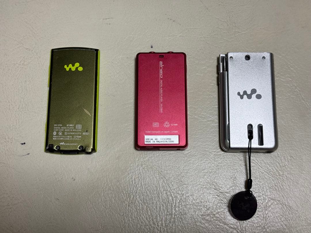 オーディオプレーヤーとスマートフォン