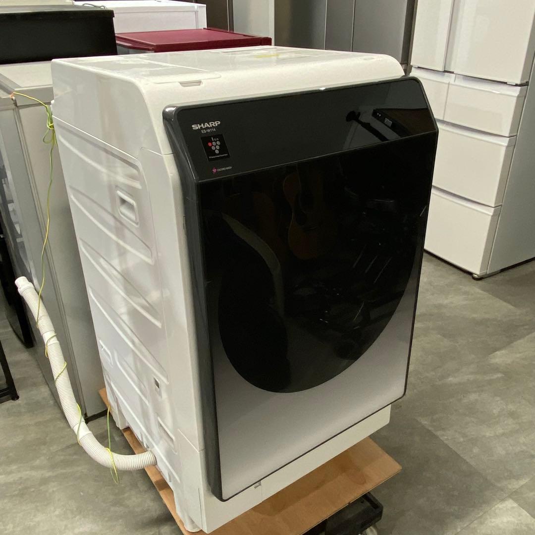 SHARP ES-W114 2021年製 ドラム式洗濯乾燥機 B131