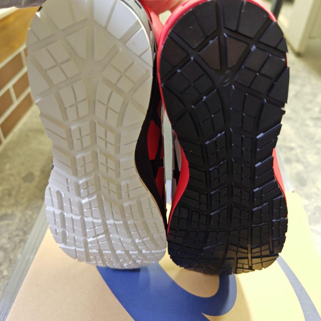 asics BOA 安全靴 白/赤　早いもの勝ち