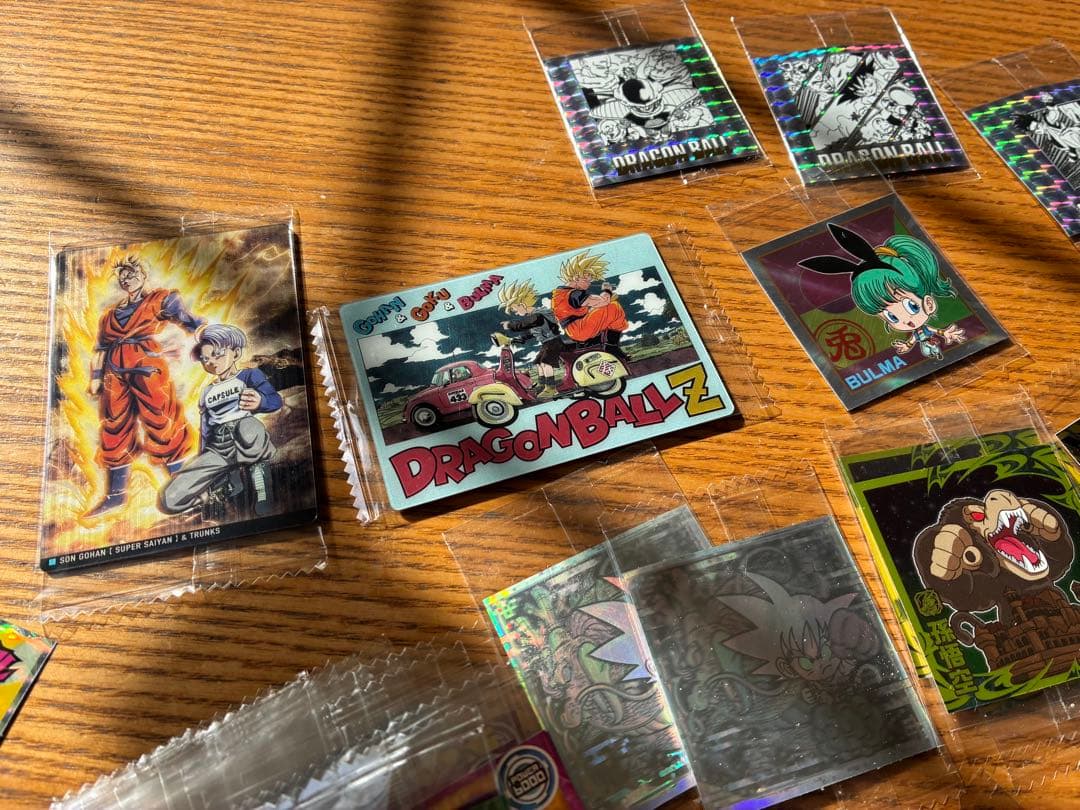 ドラゴンボールウエハースシール　セット