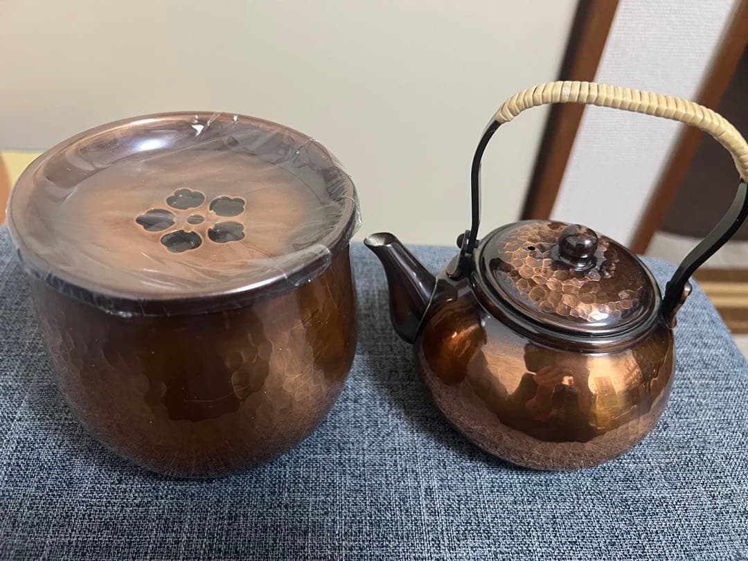 英純堂 銅製茶器セット