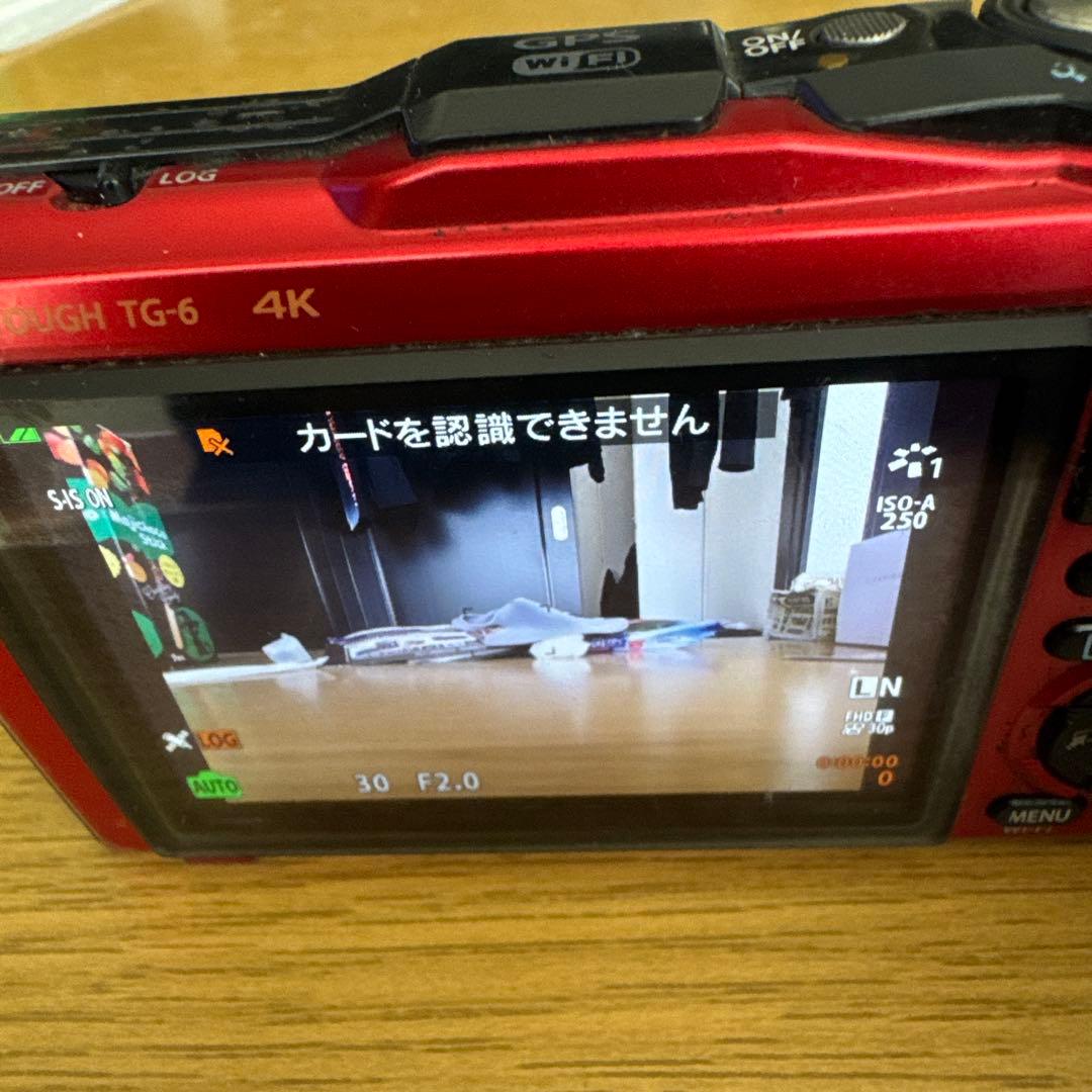 Olympus Tough TG-6 4K レッド