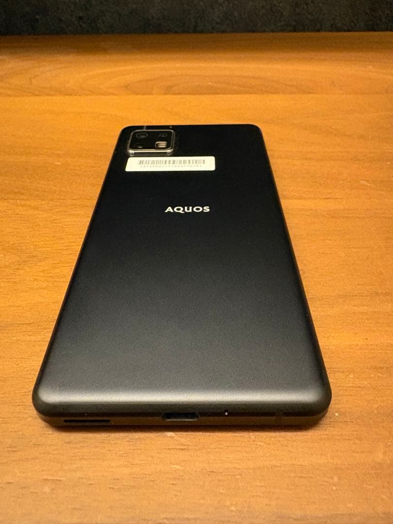 AQUOS sense4 basic ブラック 64GB ほぼ未使用SIMフリー