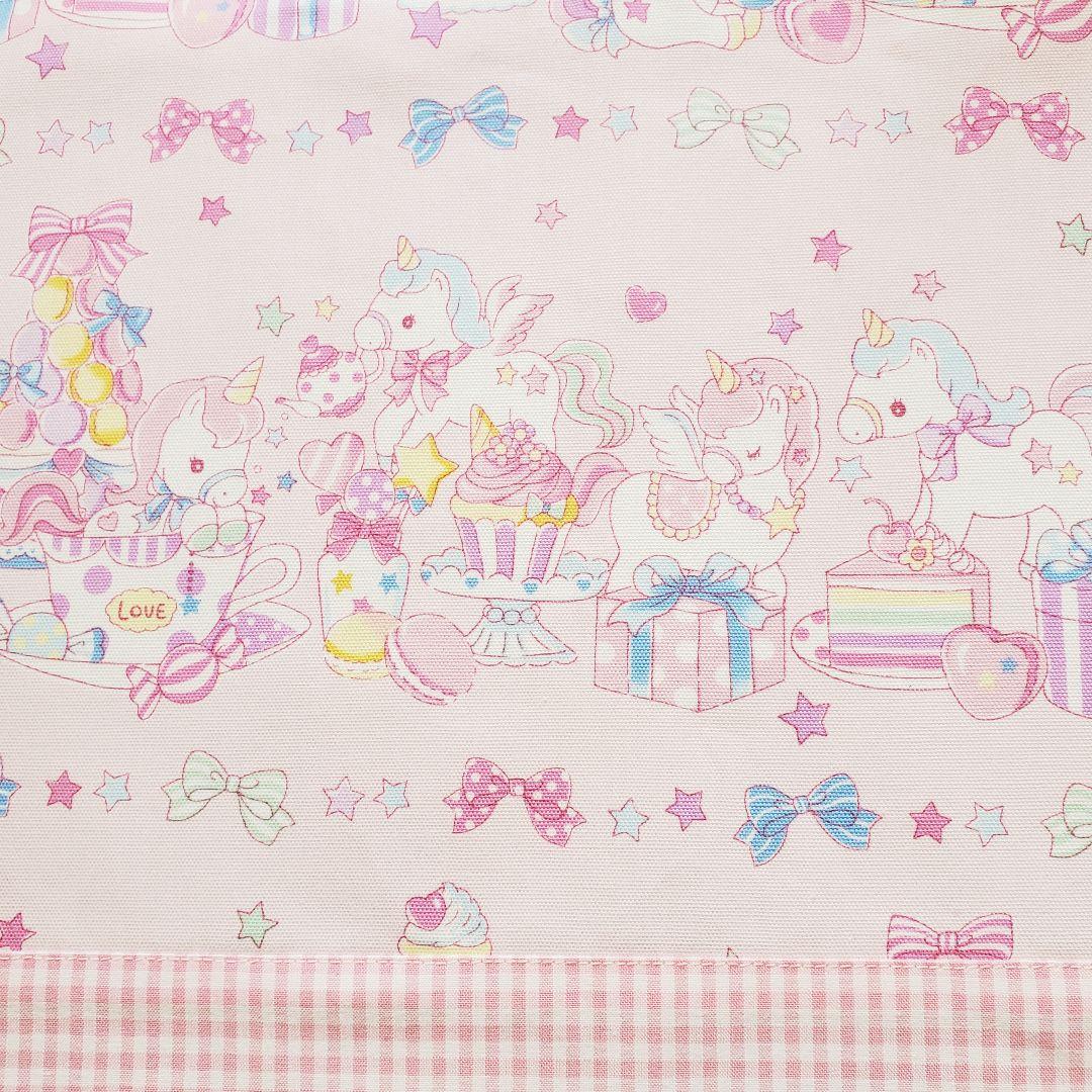 ピンクユニコーンデザイン バッグセット