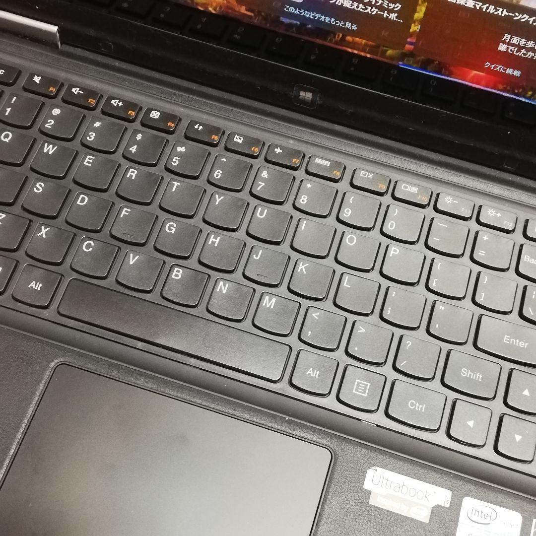 j*4様 ぐるっと回るタッチパネル　WRブルーの レノボ YOGA13　最終価格