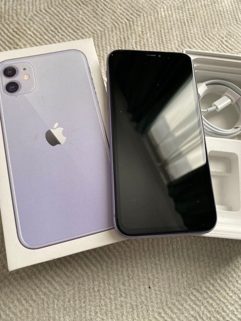 Apple iPhone 11 パープル 訳アリジャンク