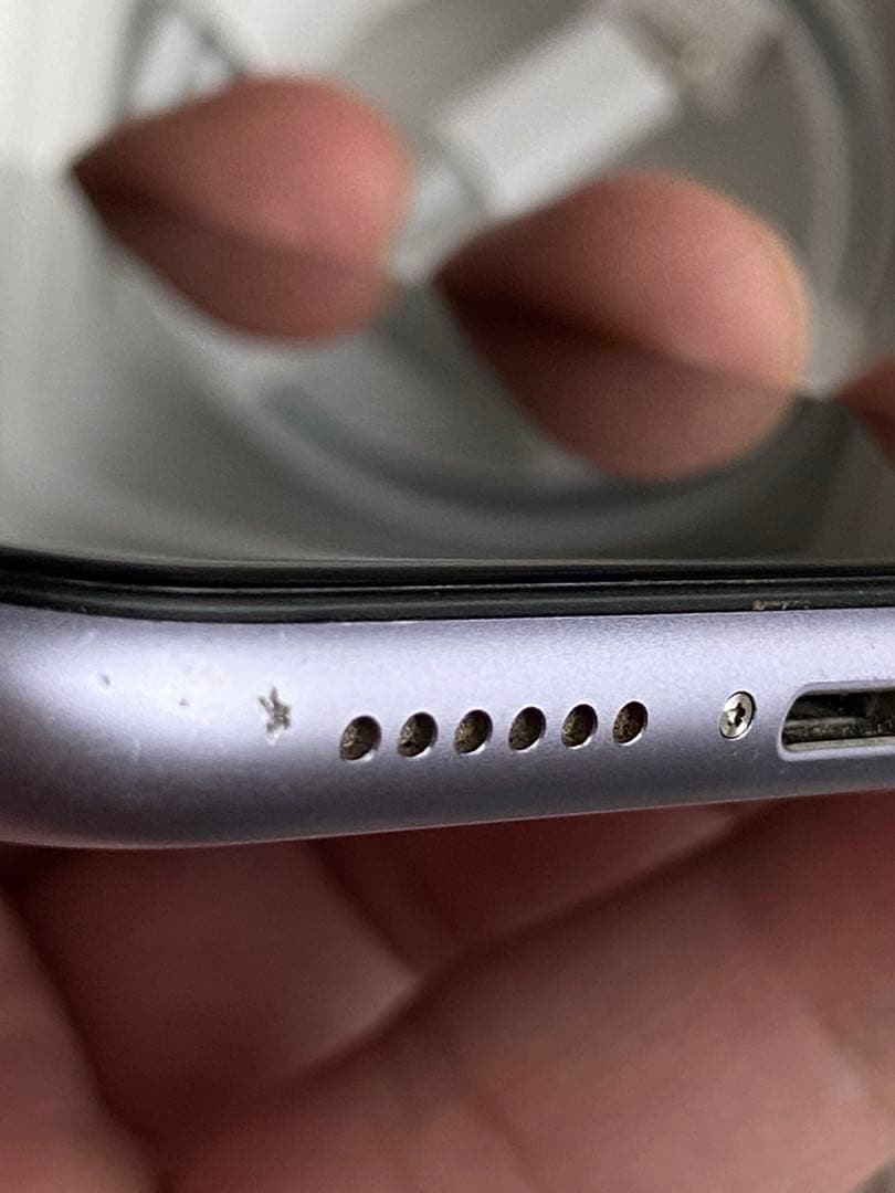 Apple iPhone 11 パープル 訳アリジャンク
