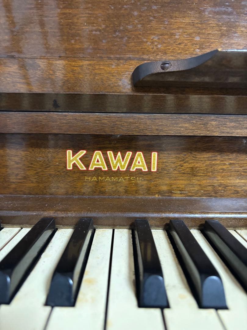 昭和初期 KAWAI 足踏みオルガン 約100年前 椅子付き アンティーク家具