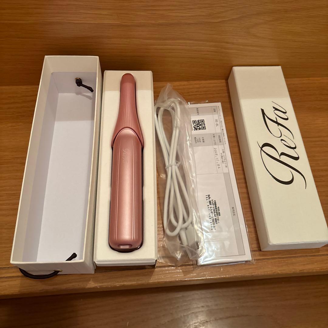 リファ　フィンガーアイロンST 6 シルキーピンク