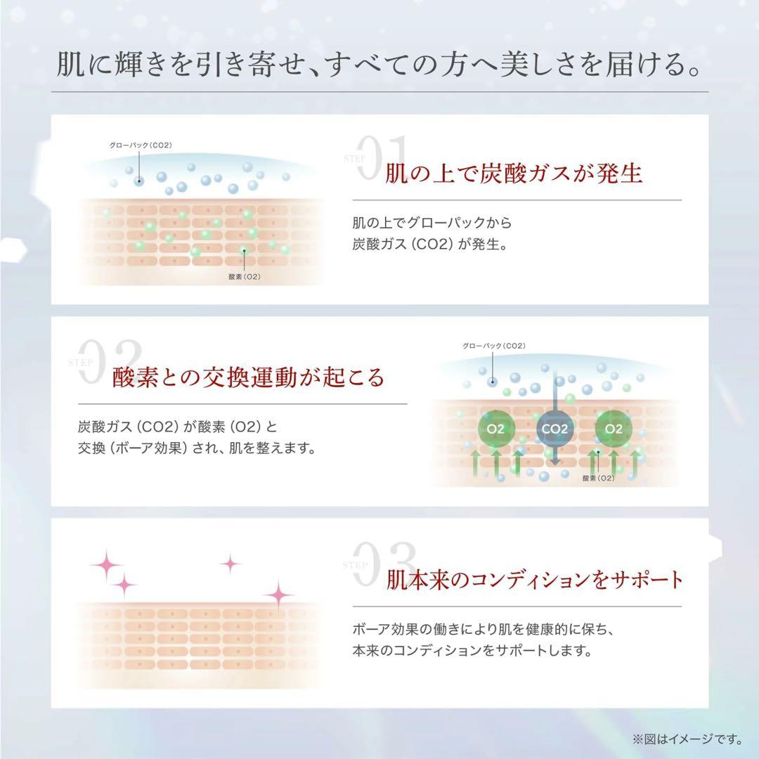 【正規品2セット】エニシーグローパック 炭酸ガスパック 20回分　完全新品未開封