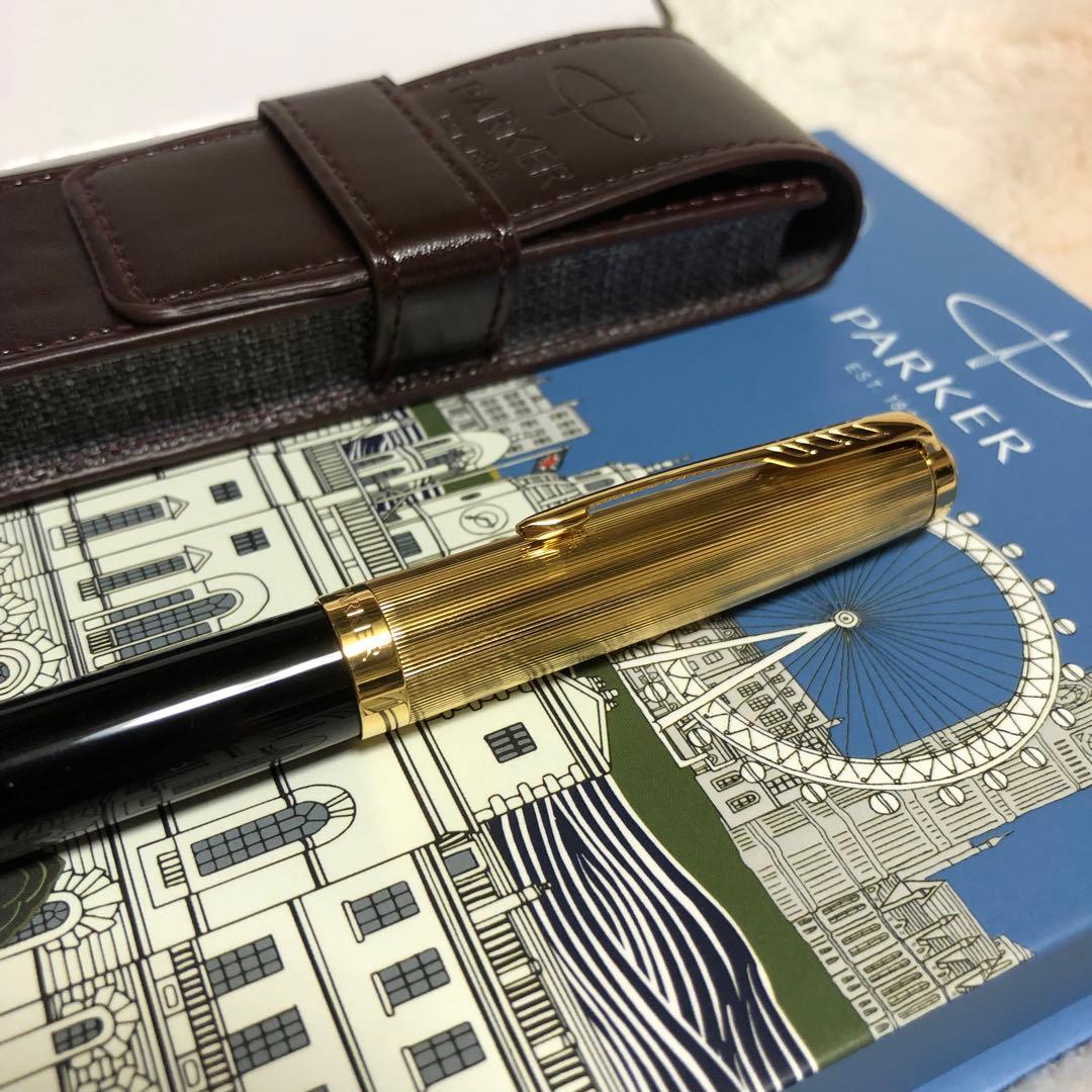 ☆新品 未使用 PARKER パーカー51 プレミアムライン 万年筆 ニブF☆
