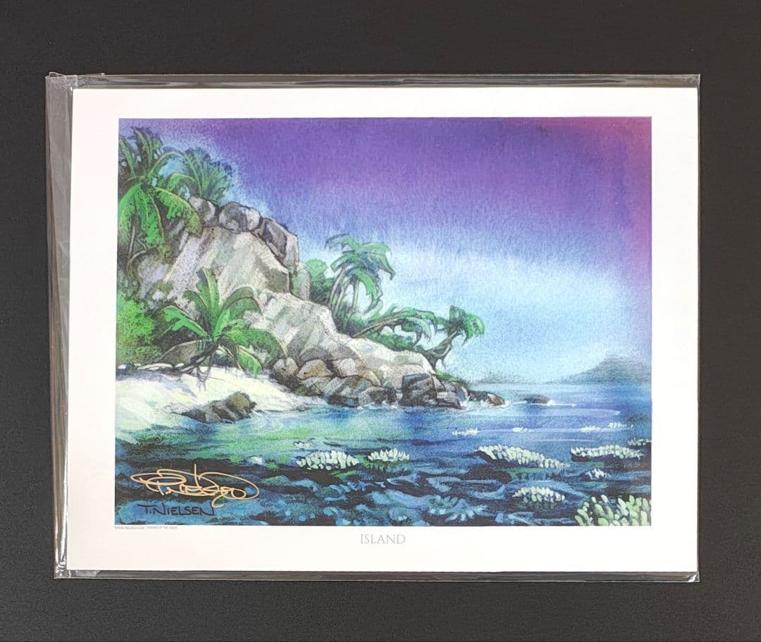 キング・チータ　自然の秩序 森　島　Nielsen氏直筆アートプリント　MTG