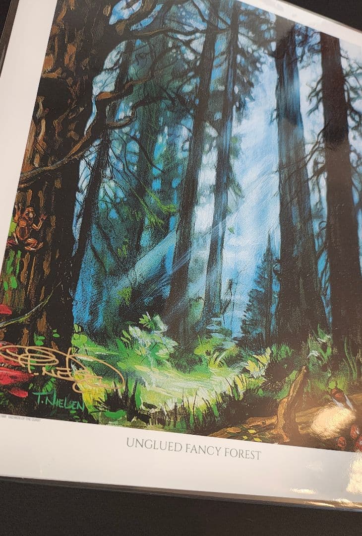 キング・チータ　自然の秩序 森　島　Nielsen氏直筆アートプリント　MTG