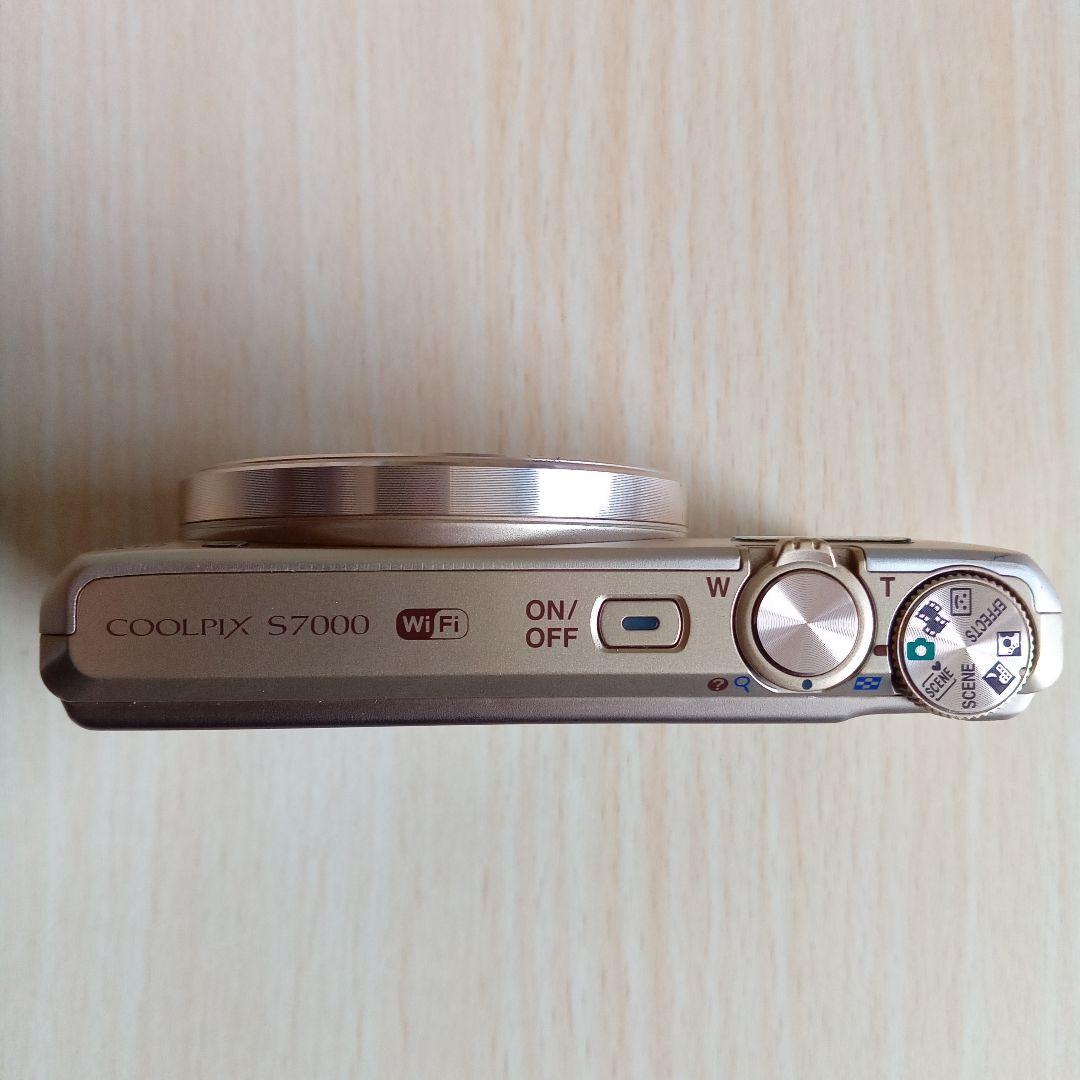 Nikon COOLPIX S7000 ゴールド コンパクトデジタルカメラ