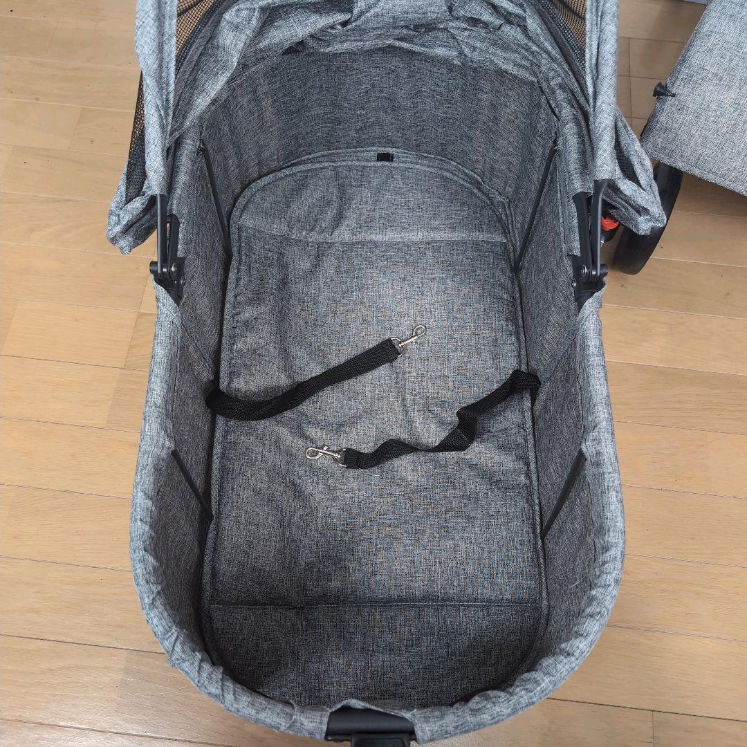 獣医師監修 ペットカート 分離型 大容量 中型犬 小型犬 多頭 耐荷重20㎏