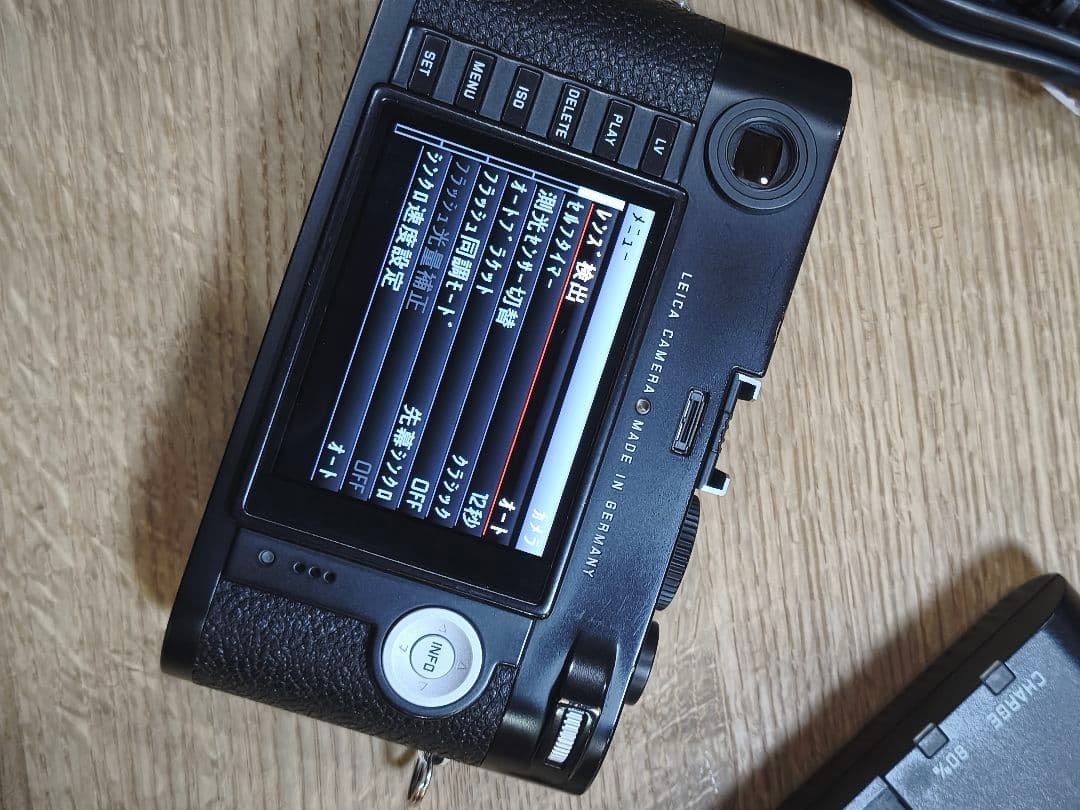 leica m typ240 ブラックペイント