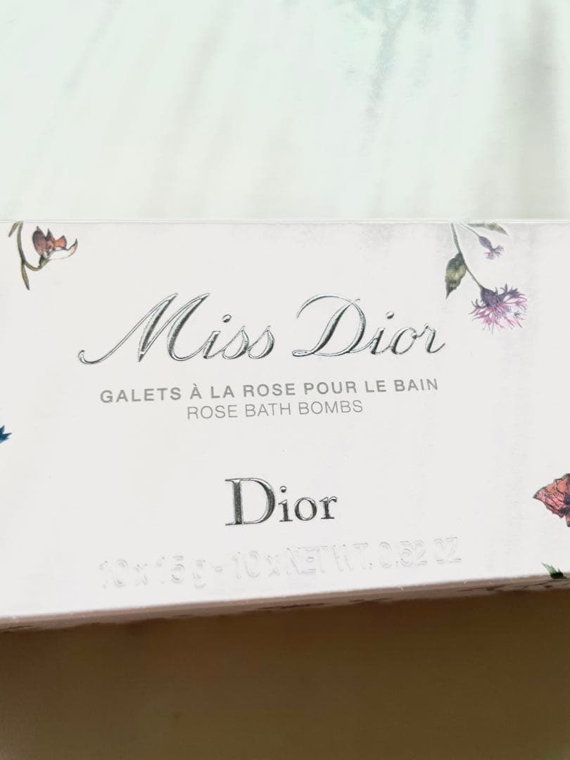 【限定品・希少】ミスディオール ローズバスボムMISS DIOR 入浴剤
