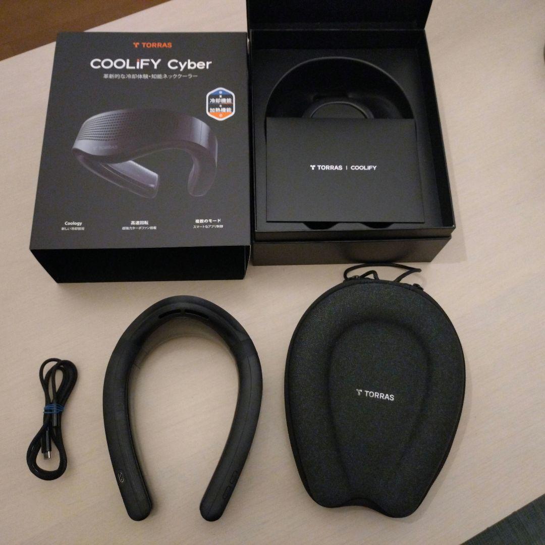 2025モデル TORRAS COOLIFY Cyber 冷風・温風　冬夏兼用
