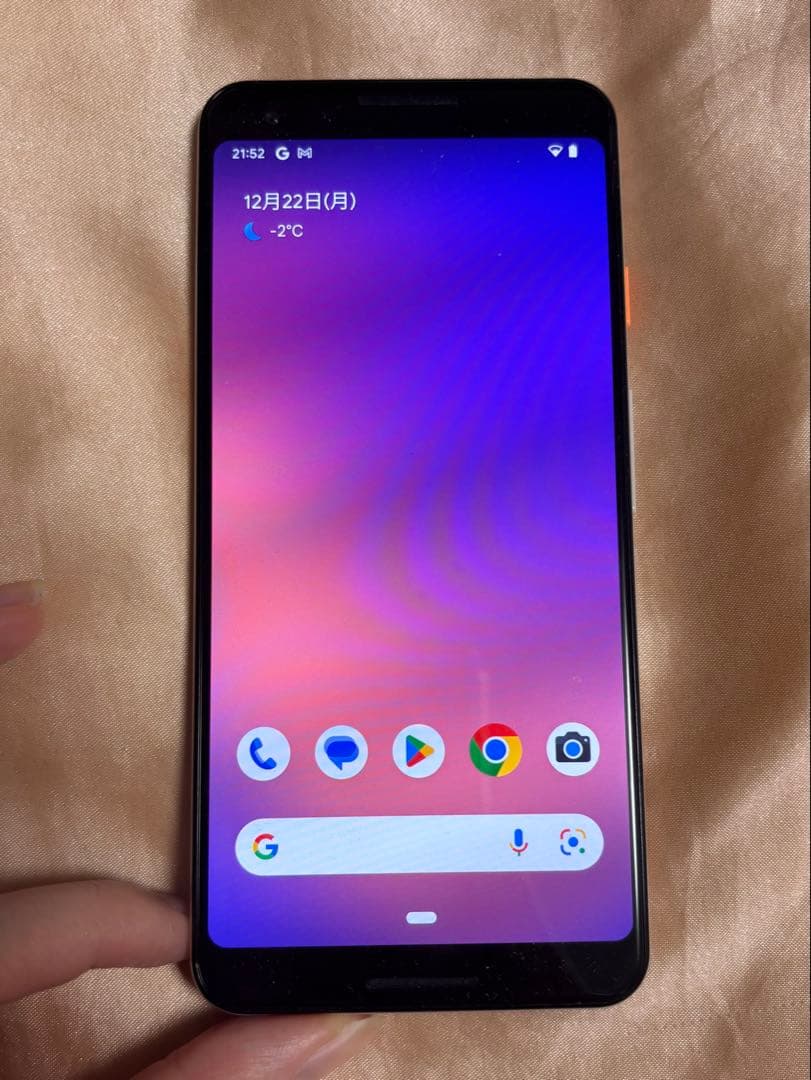 Google pixel3 ピンク　Googlepixel