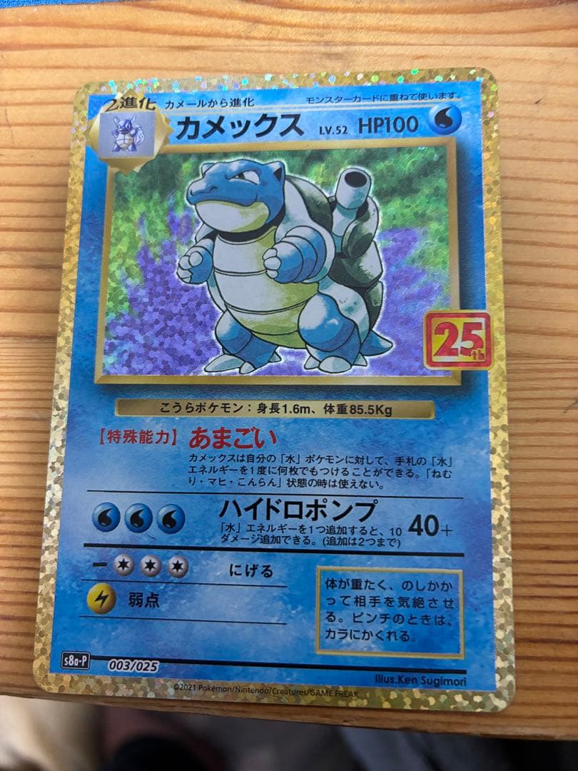 カメックス プロモカードパック 25th 2枚セット