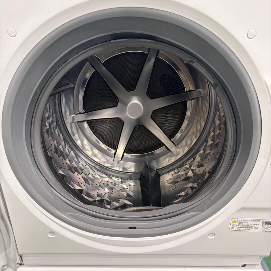 947　Panasonic　キューブル　ドラム式洗濯機　洗剤自動投入　左開き