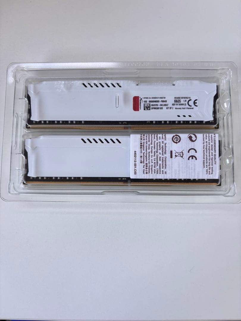 キングストン HyperX FURY DDR4-2666 8GBx2枚