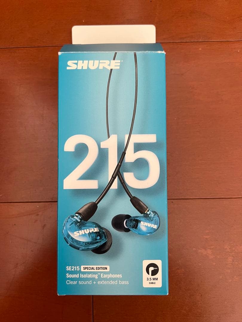 SHURE SE215 イヤフォン