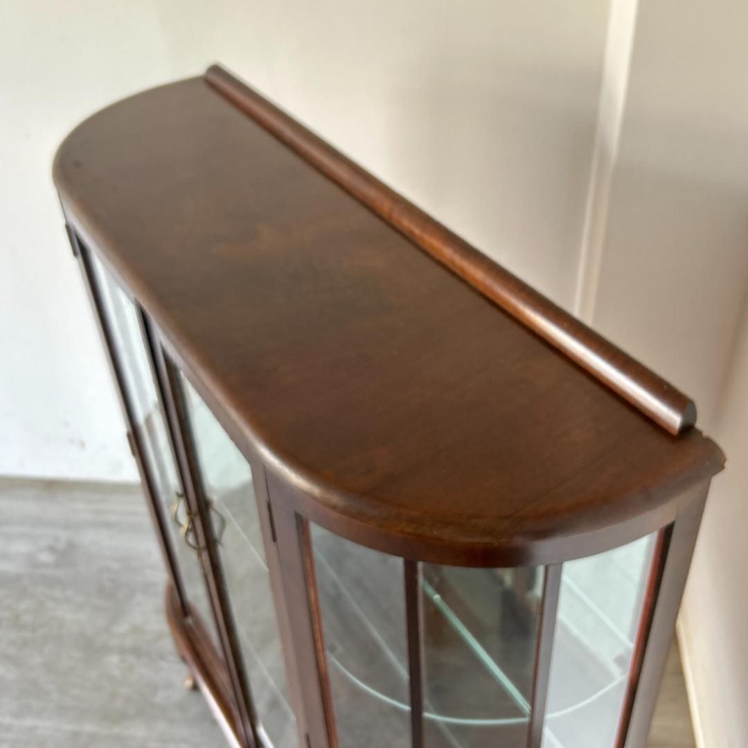 イギリス アンティーク家具 ディスプレイ キャビネット 1930年頃 974A