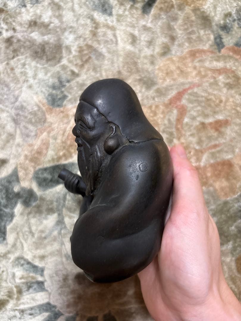 老人像　置物