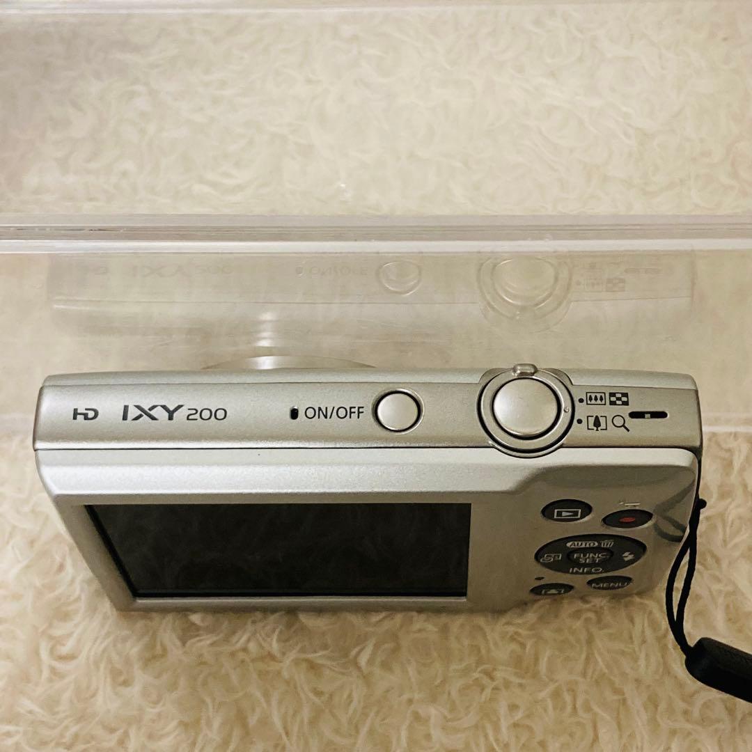Canon IXY 200 デジカメ シルバー
