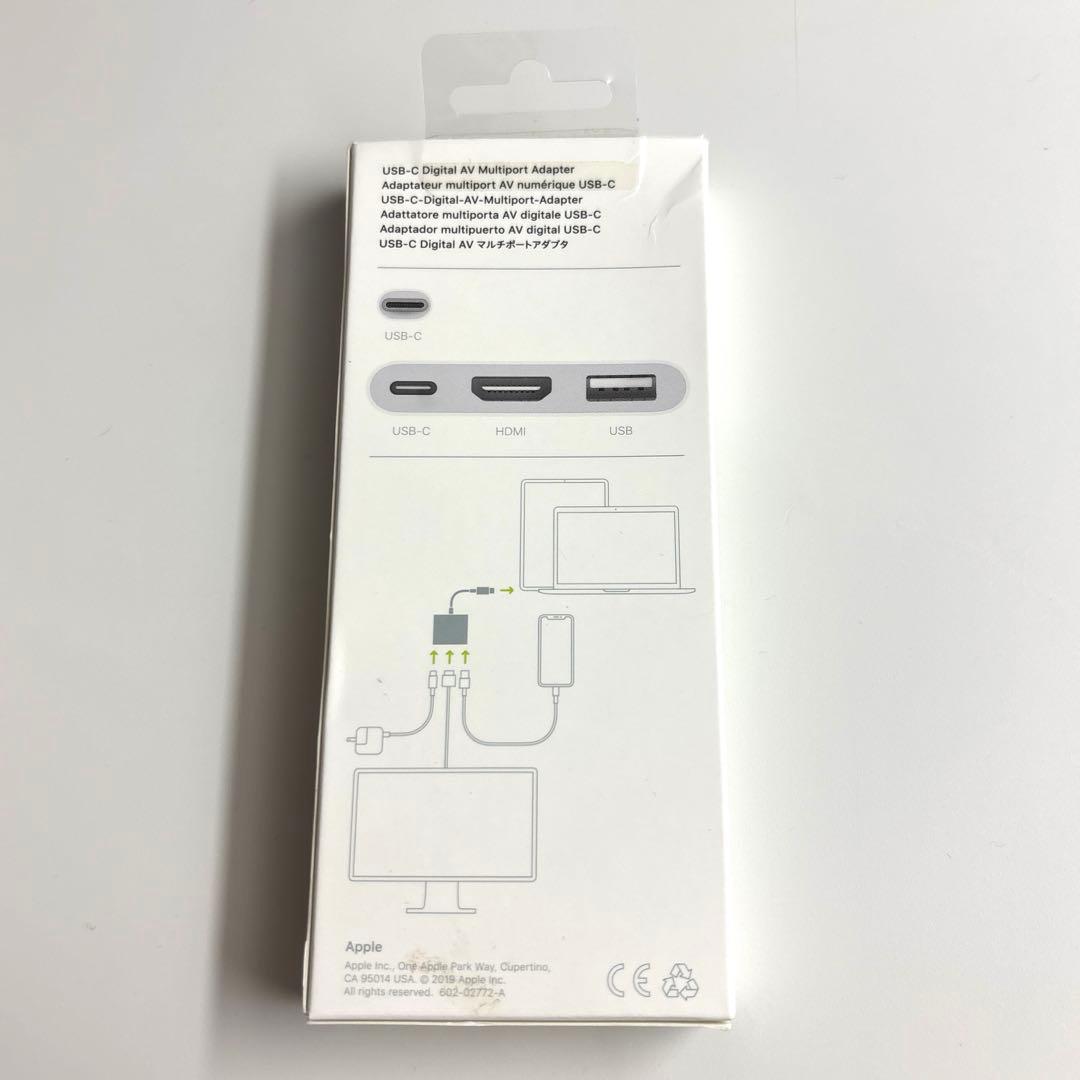 分配器・切替器 Apple USB-C to Digital AV
