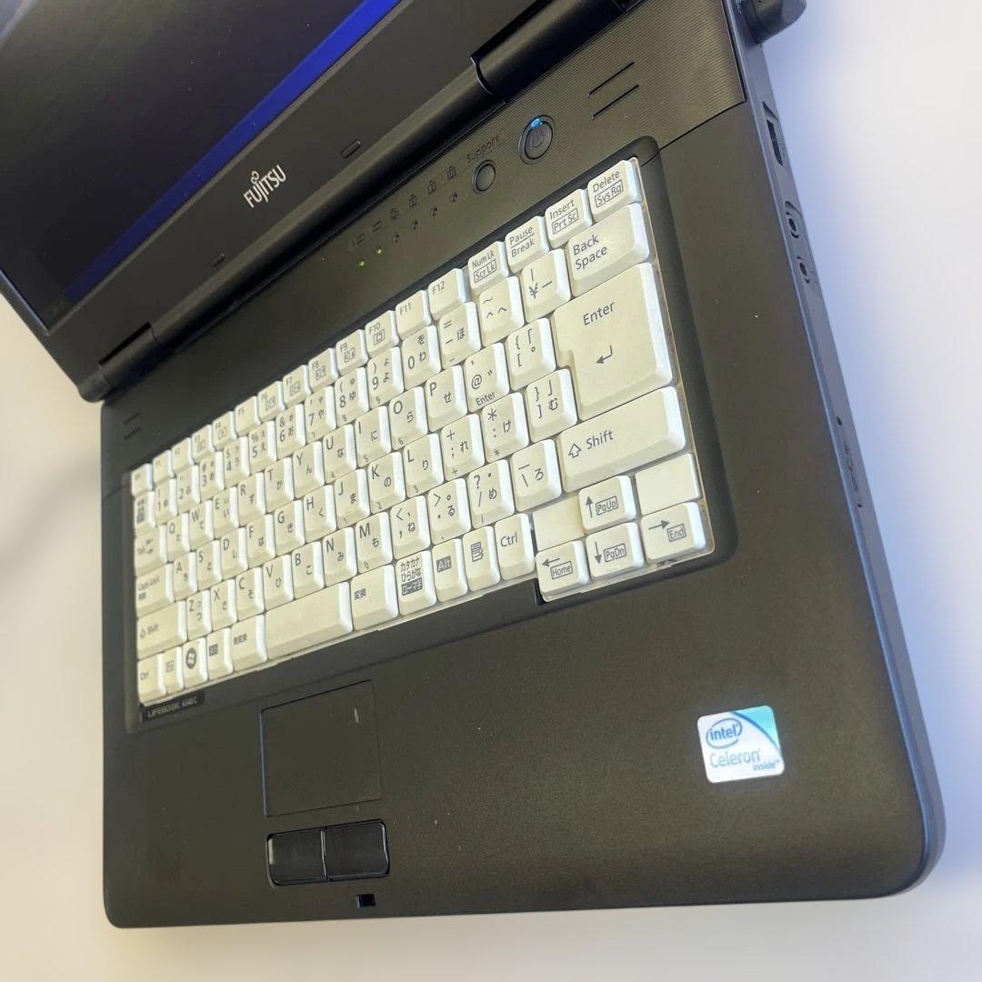 ☆格安美品☆Windows XP☆A4ワイドノートPC☆HDD533使用時間☆