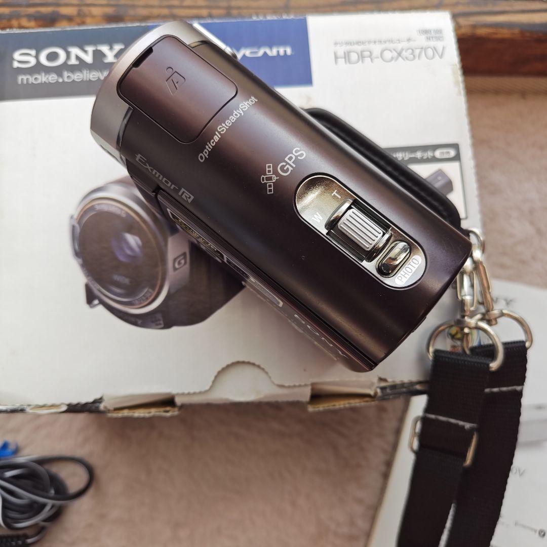 SONY ビデオカメラ HDR-CX370V ハンディカム HD