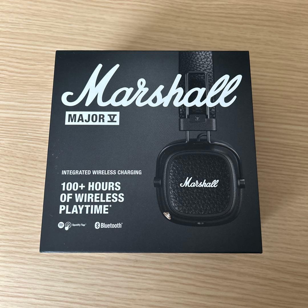 美品 Marshall MAJOR V ワイヤレスヘッドホン Bluetooth