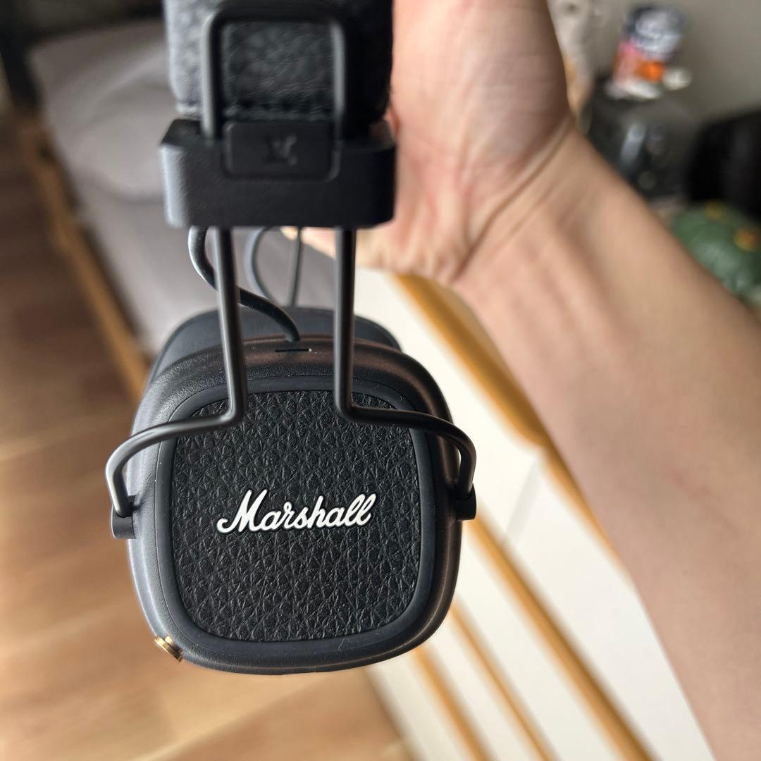 美品 Marshall MAJOR V ワイヤレスヘッドホン Bluetooth