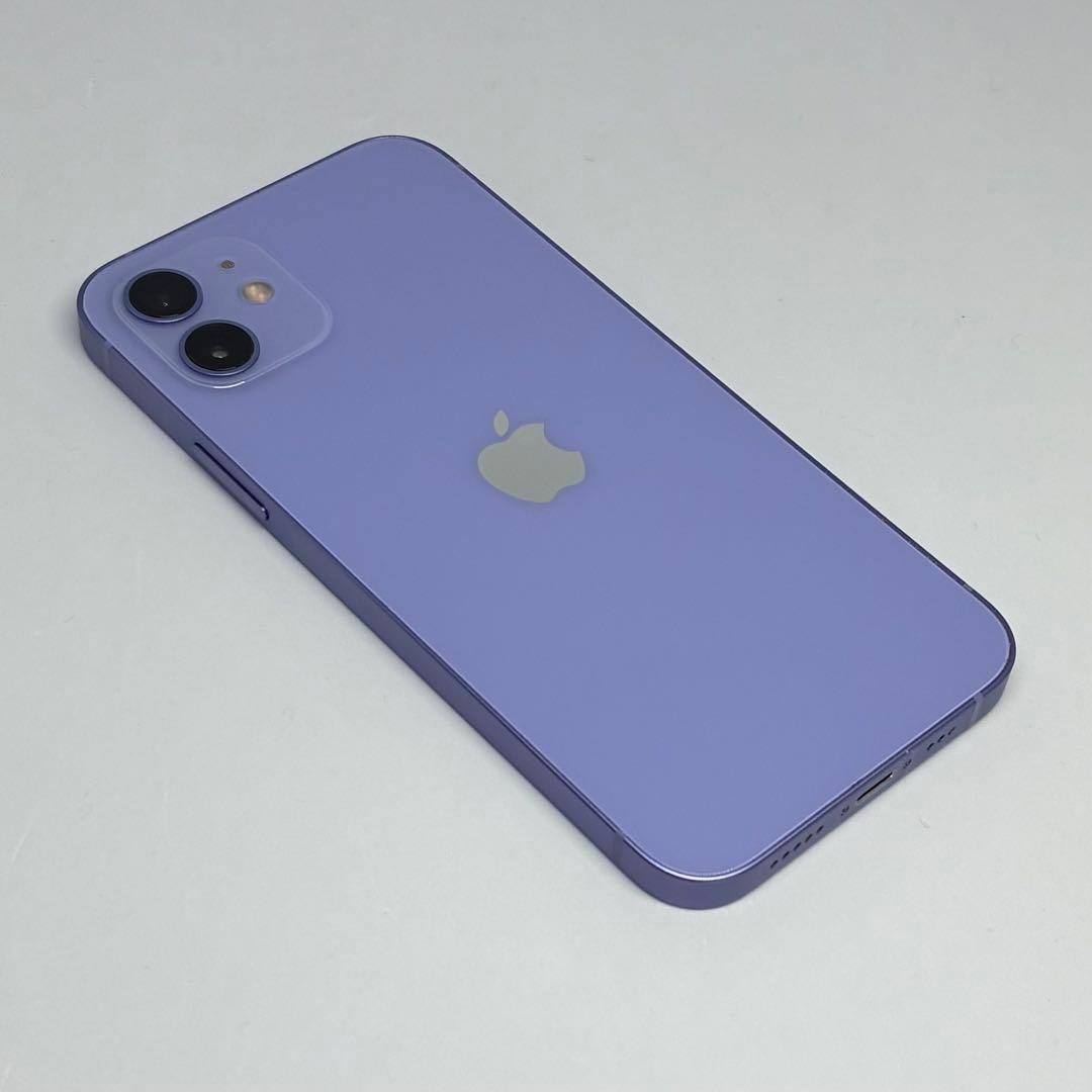 M60【電池新品　100％表示】 iPhone 12　64GB　パープル