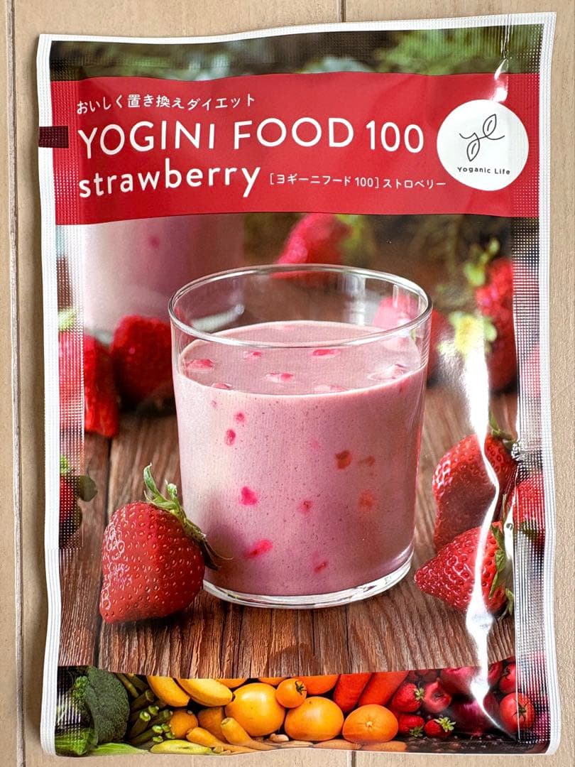 ★未開封★YOGINI FOOD 100 ストロベリー 100g