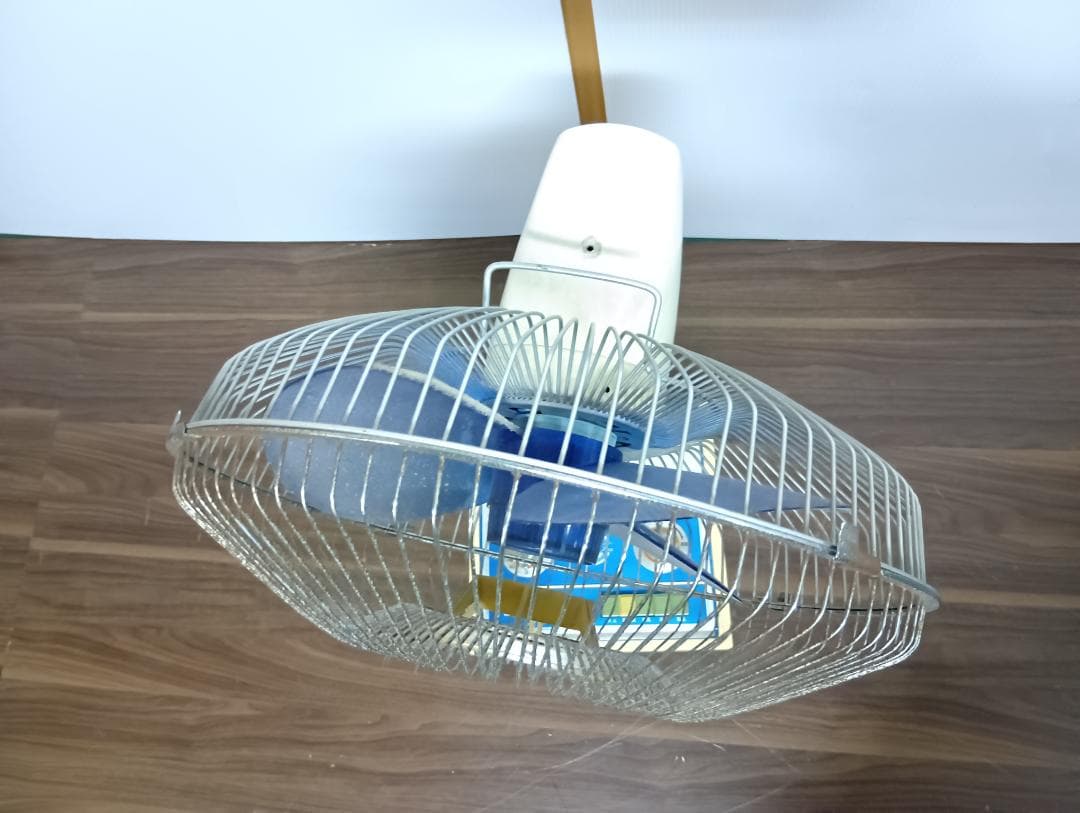 昭和レトロ ブラザー 扇風機 Deluxe Fan 青色 ジャンク品