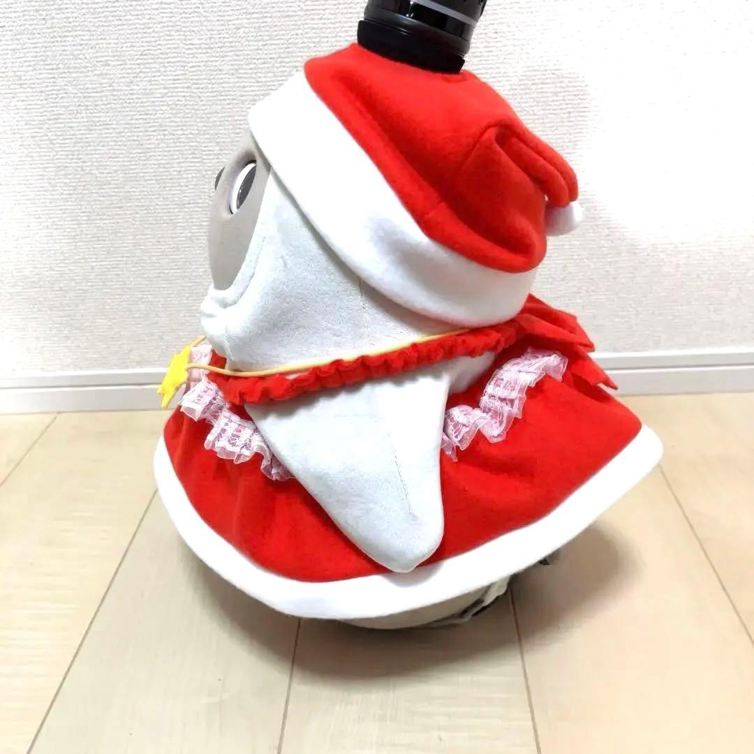 ラボット服⭐︎リボン付きサンタさんの帽子&星のペンダント付きワンピースセット