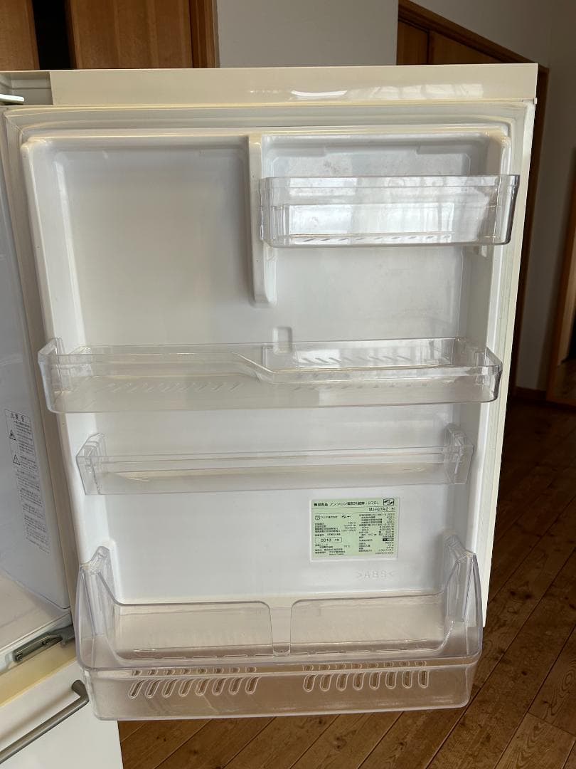 無印良品 /3ドア冷蔵庫 MJ-R27A-2/2018年/270L /中古