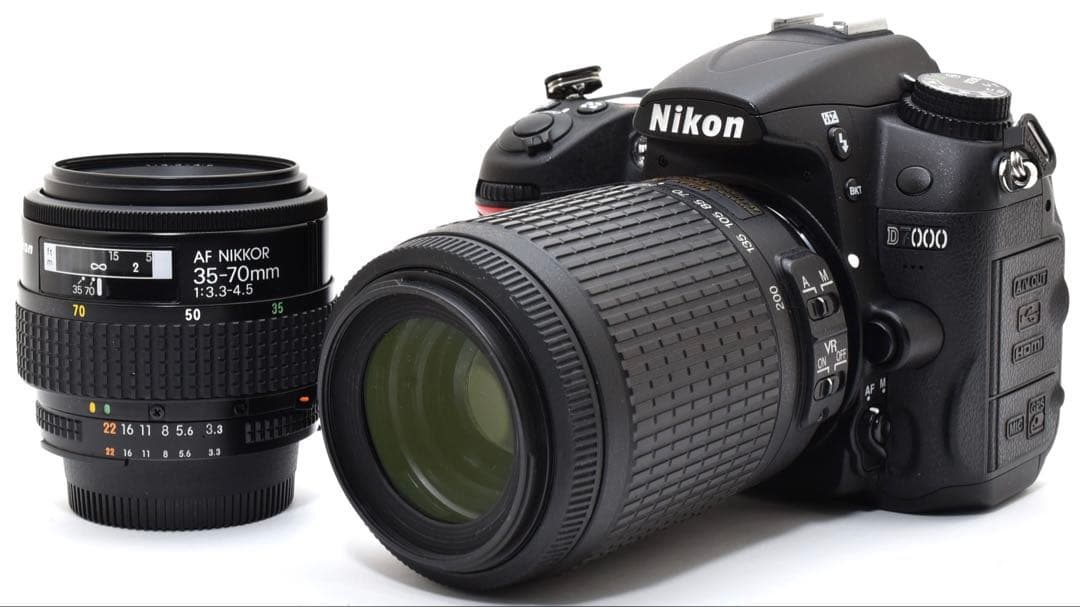 ✨ショット数7824枚❤️届いてすぐ使える❤️Nikon D7000 ダブルレンズ