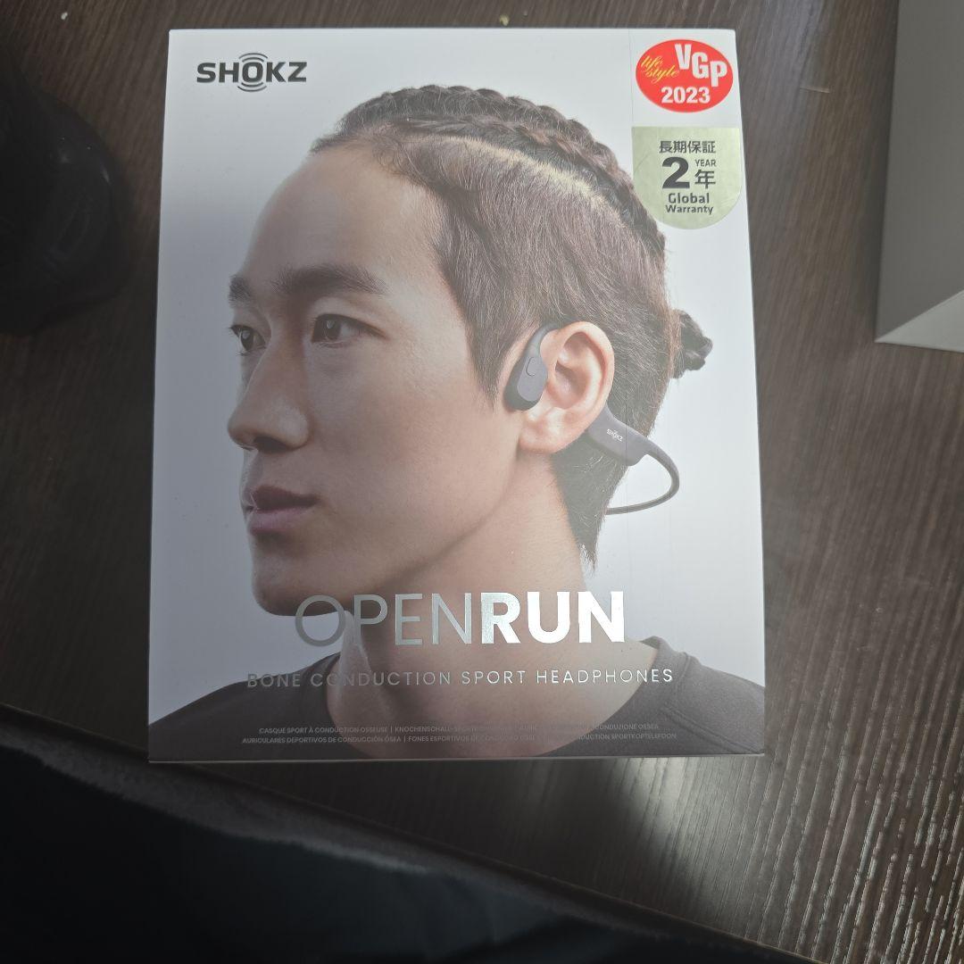 SHOKZ OPEN RUN 骨伝導イヤフォン