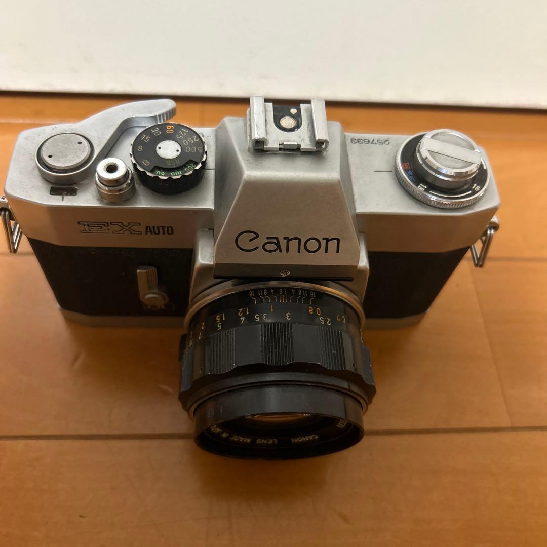 Canon EX Auto 一眼レフカメラ 50mmレンズ付き