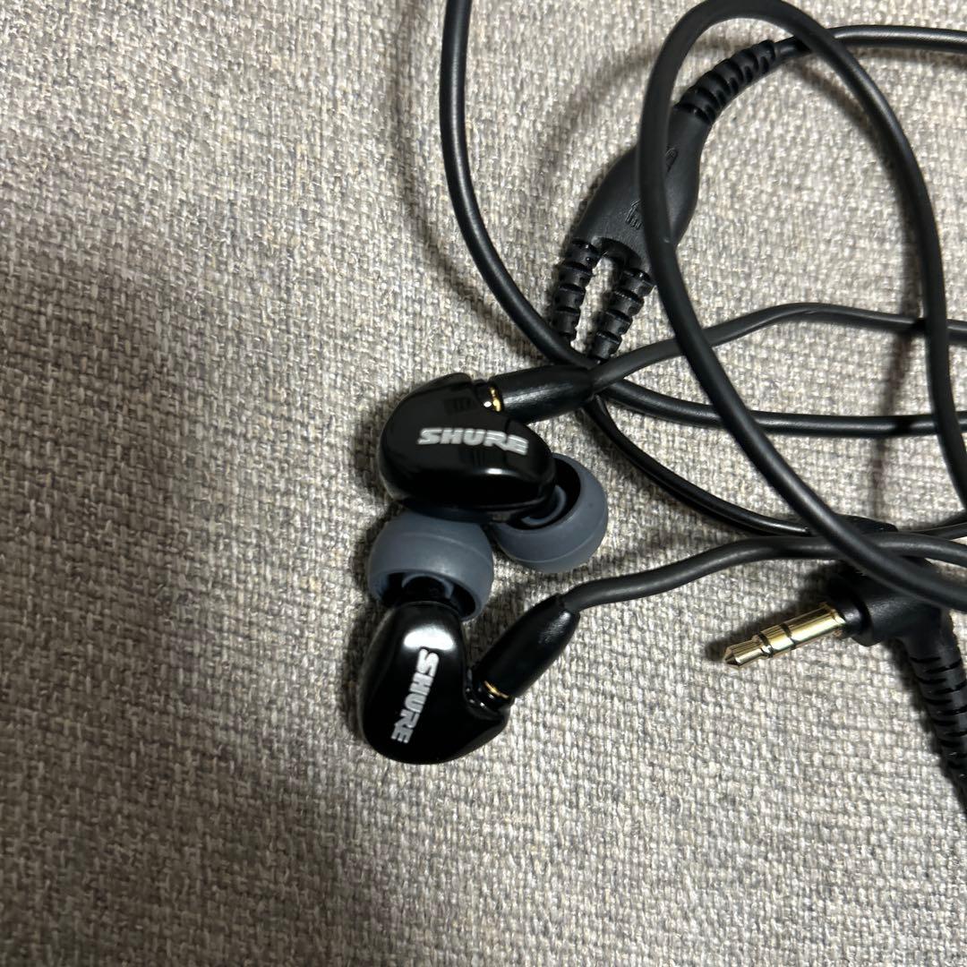 shure se 315 有線イヤホン リケーブル可能 　シュア