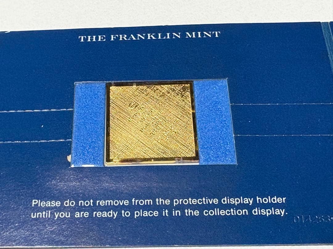 未開封　フランクリンミント　スターティングシルバー製　約20g 金属工芸品