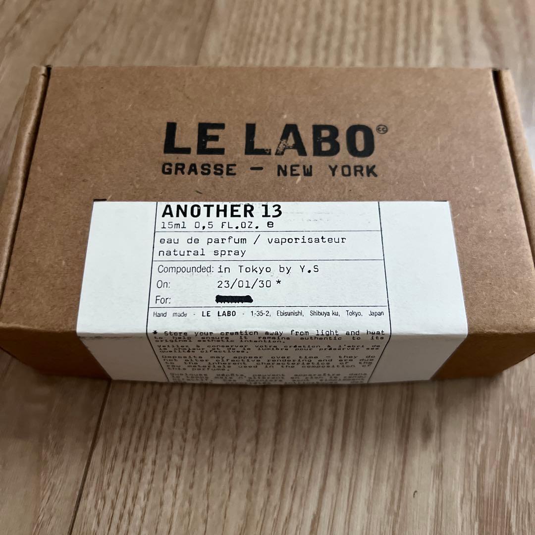 LE LABO ルラボ　アナザー13 Another13 オードパルファム