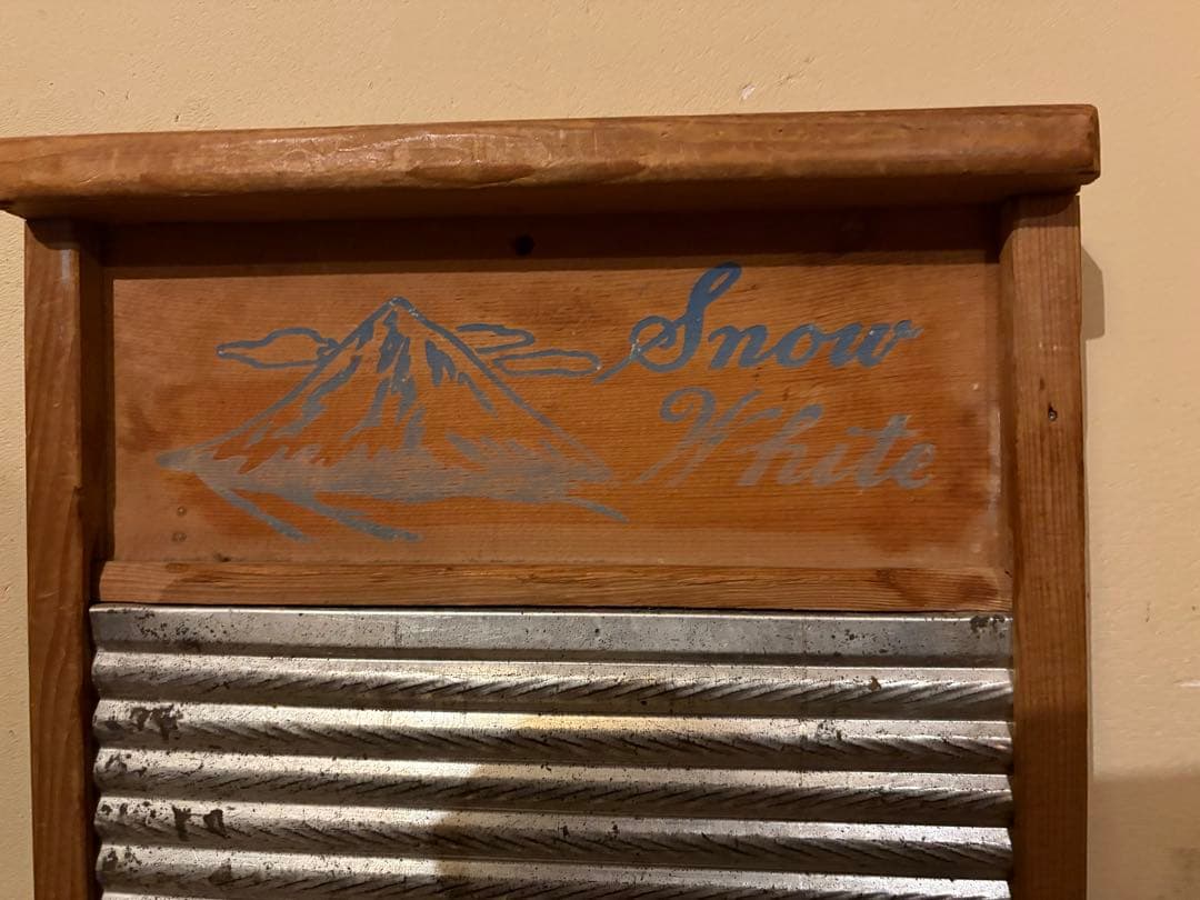 ColumbiaWashboard Coアンティーク洗濯板  White