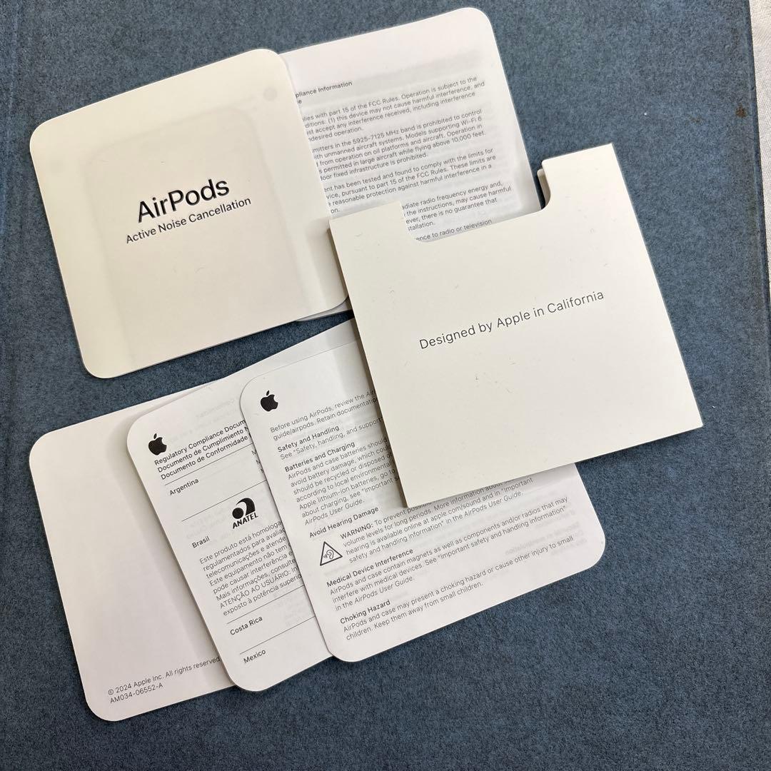 AirPods4 アクティブノイズキャンセリング機能付き　ケース➕保護カバー